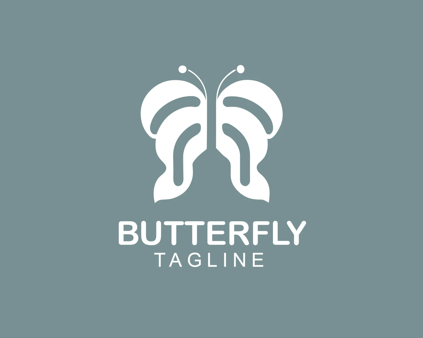 Butterfly customizable logo design #33473