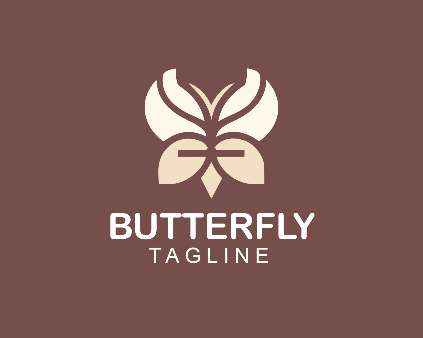 Butterfly customizable logo design #33474