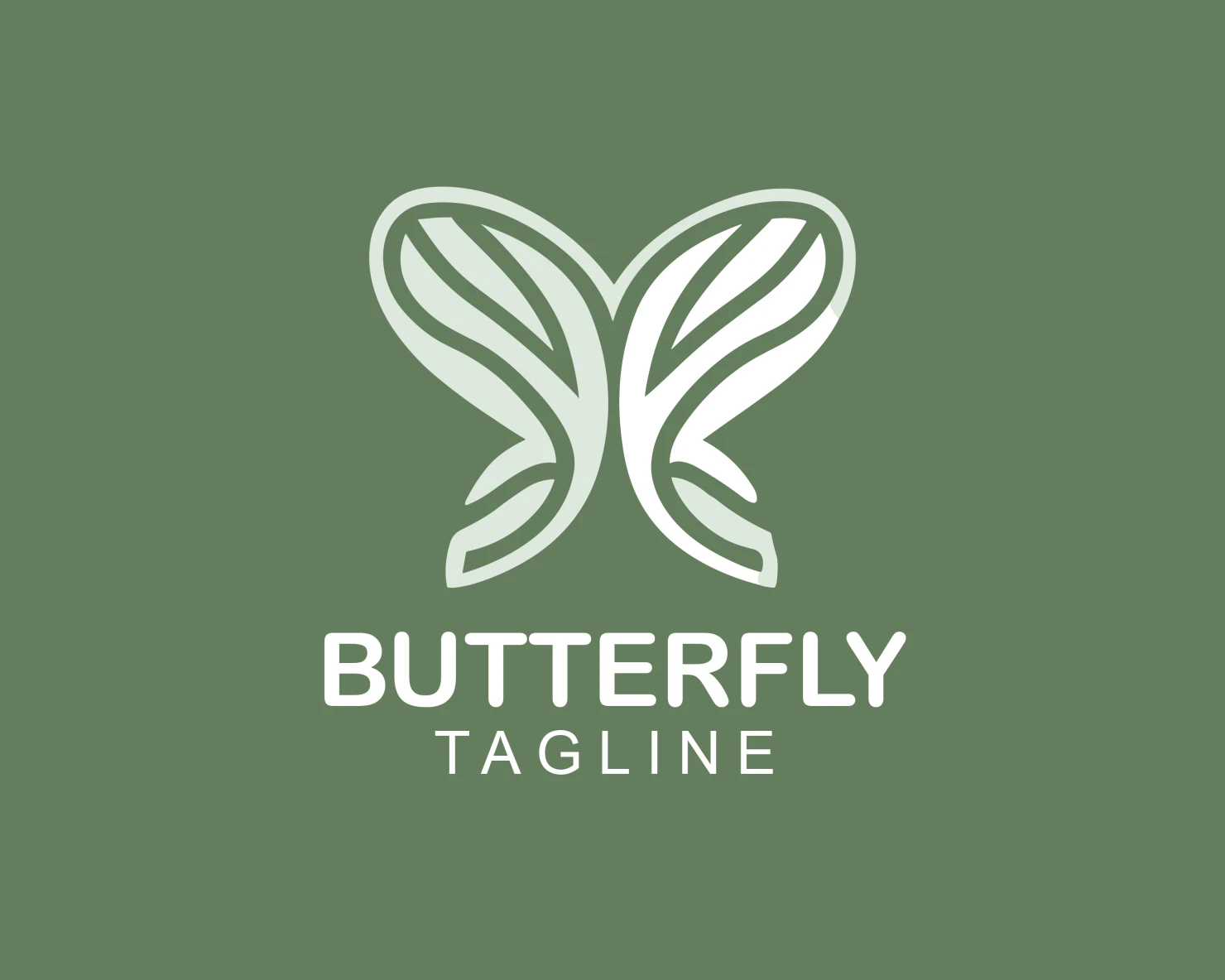 Butterfly customizable logo design #33476