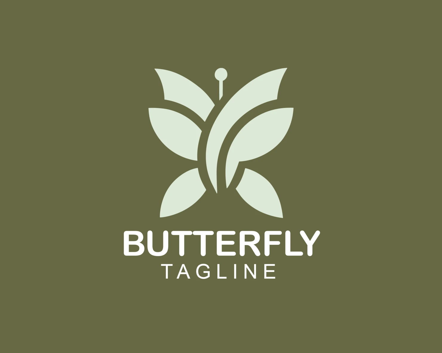 Butterfly customizable logo design #33477