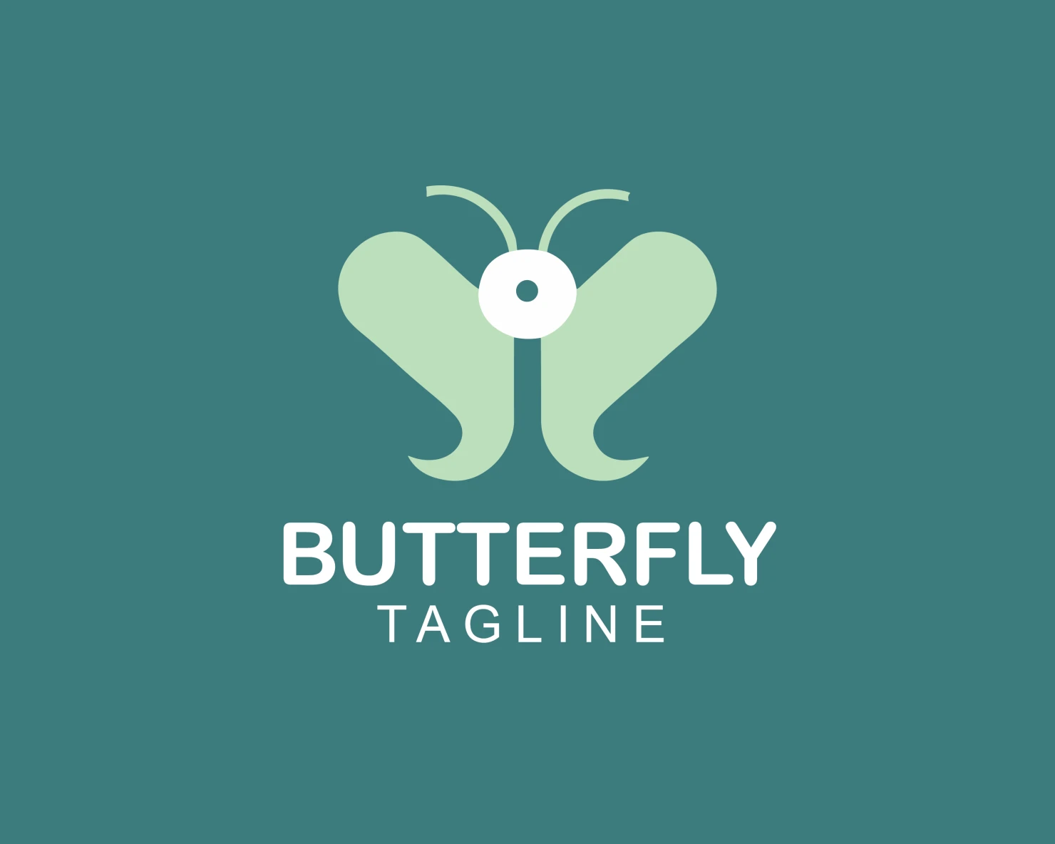Butterfly customizable logo design #33478