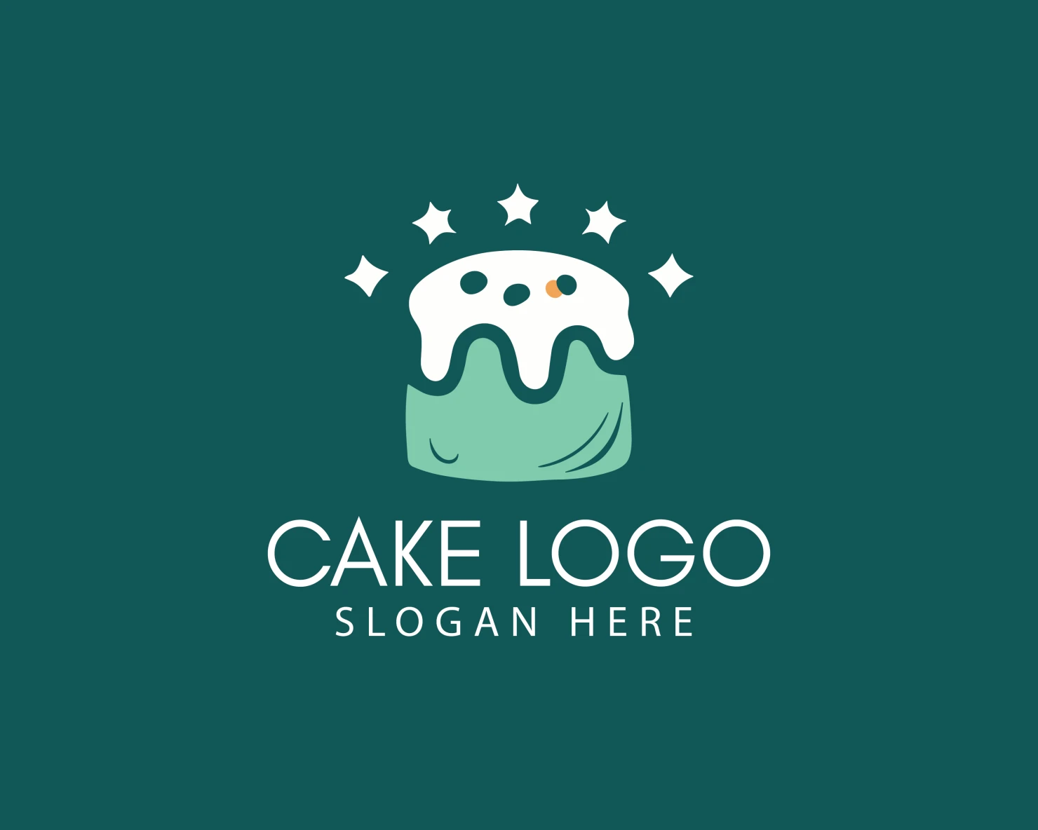 Cake customizable logo design #33500