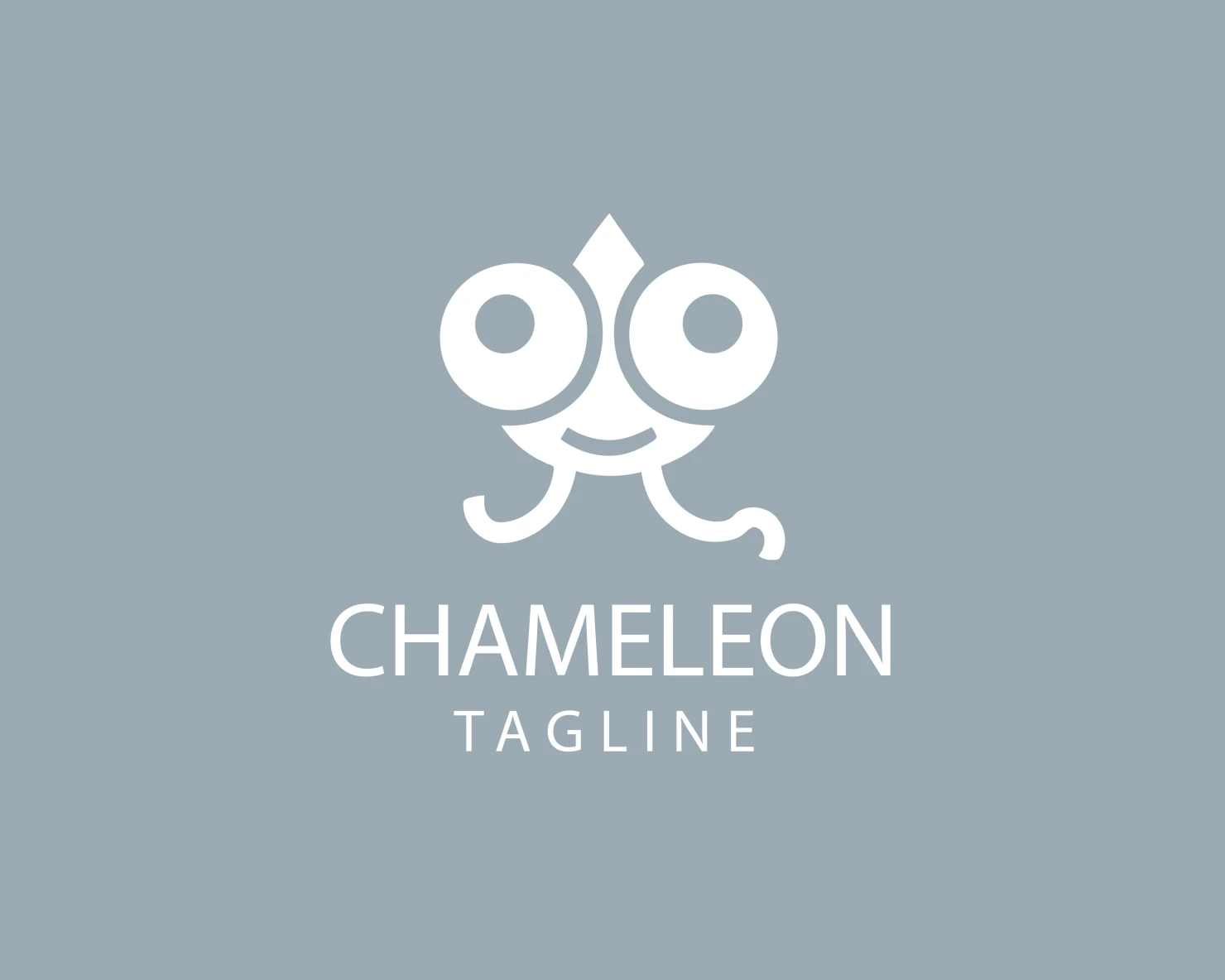 Chameleon customizable logo design #33531