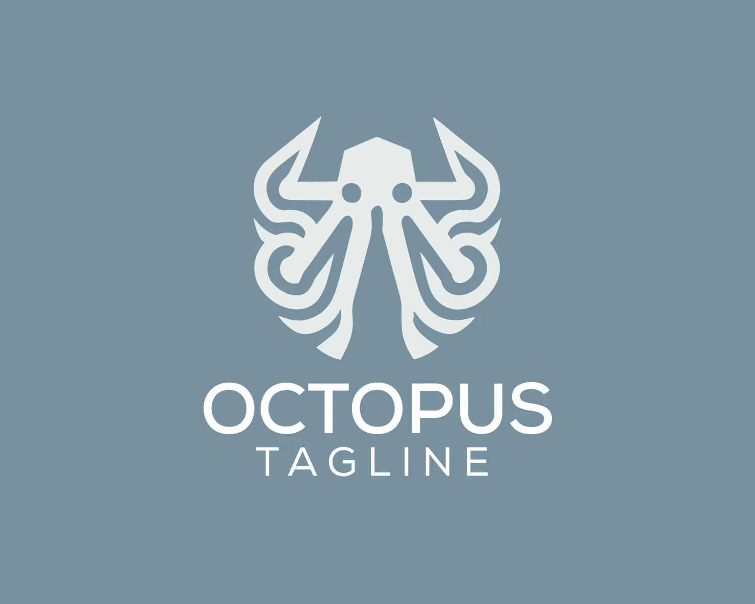 Octopus customizable logo design #33545