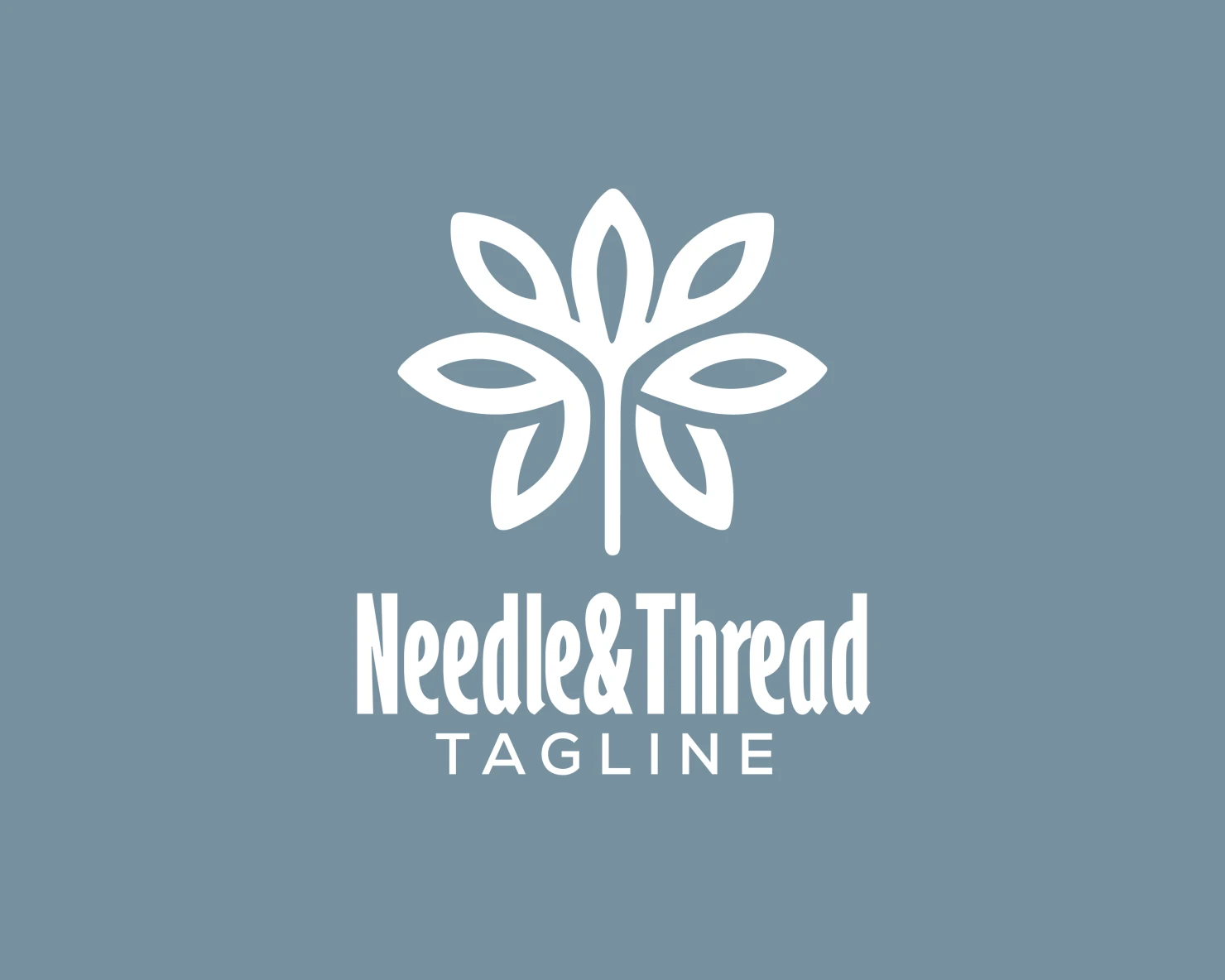 Needle and Thread customizable logo design #33580