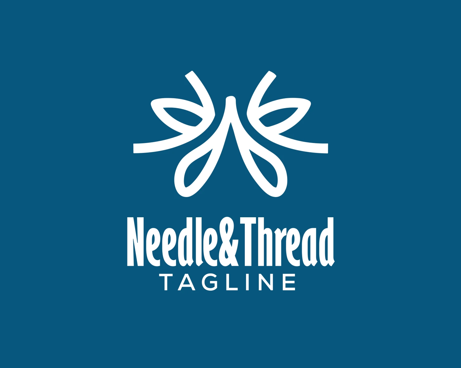Needle and Thread customizable logo design #33585