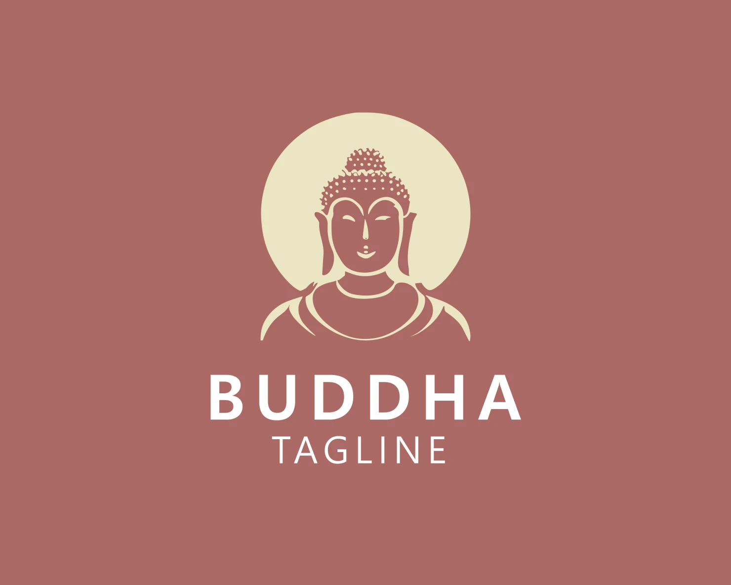 Buddha customizable logo design #33599