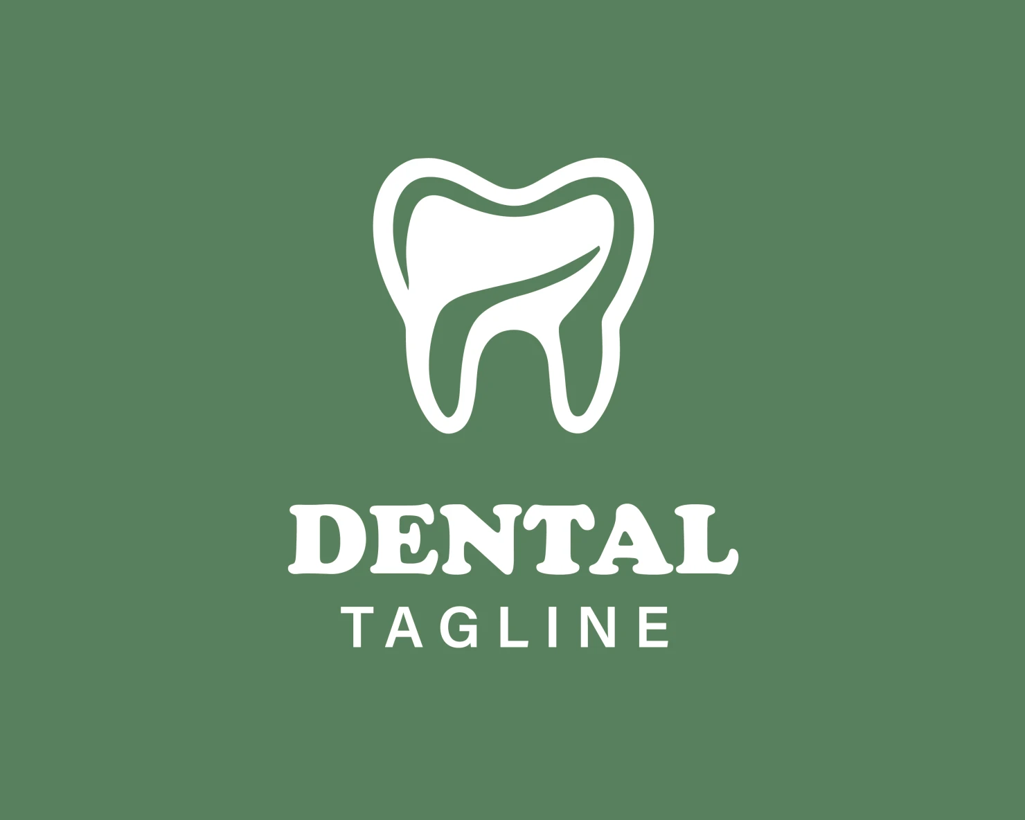 Dental customizable logo design #33612