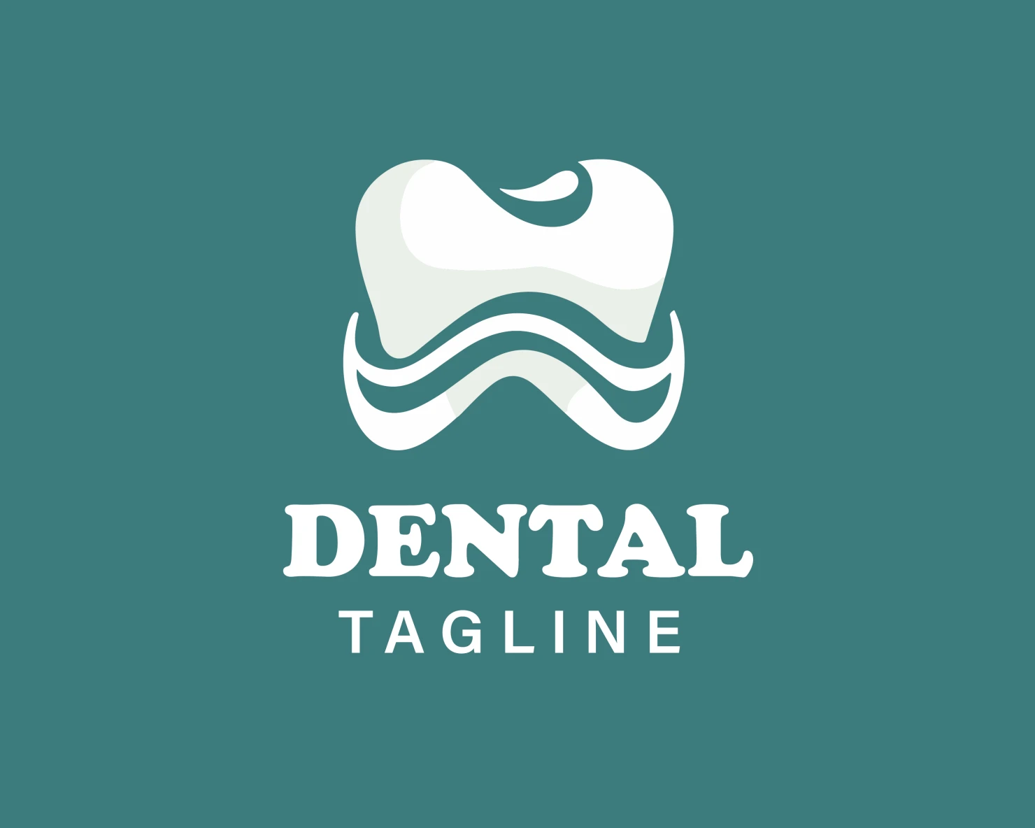 Dental customizable logo design #33615