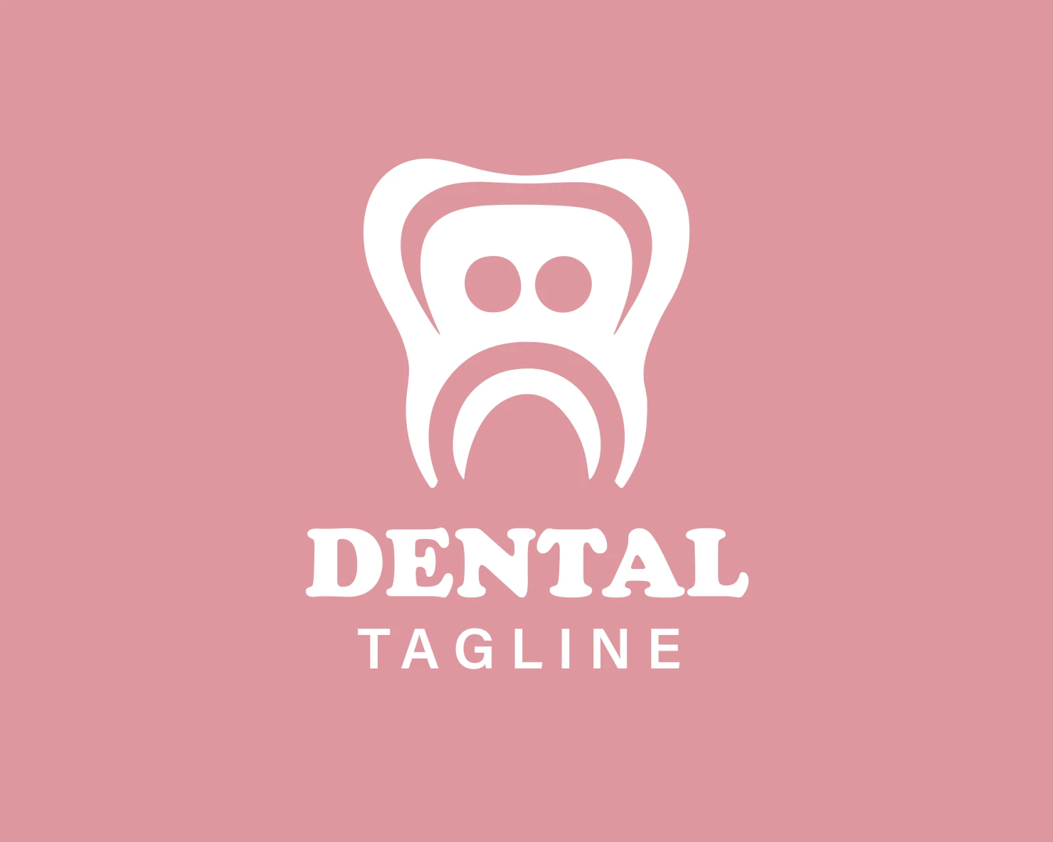 Dental customizable logo design #33625