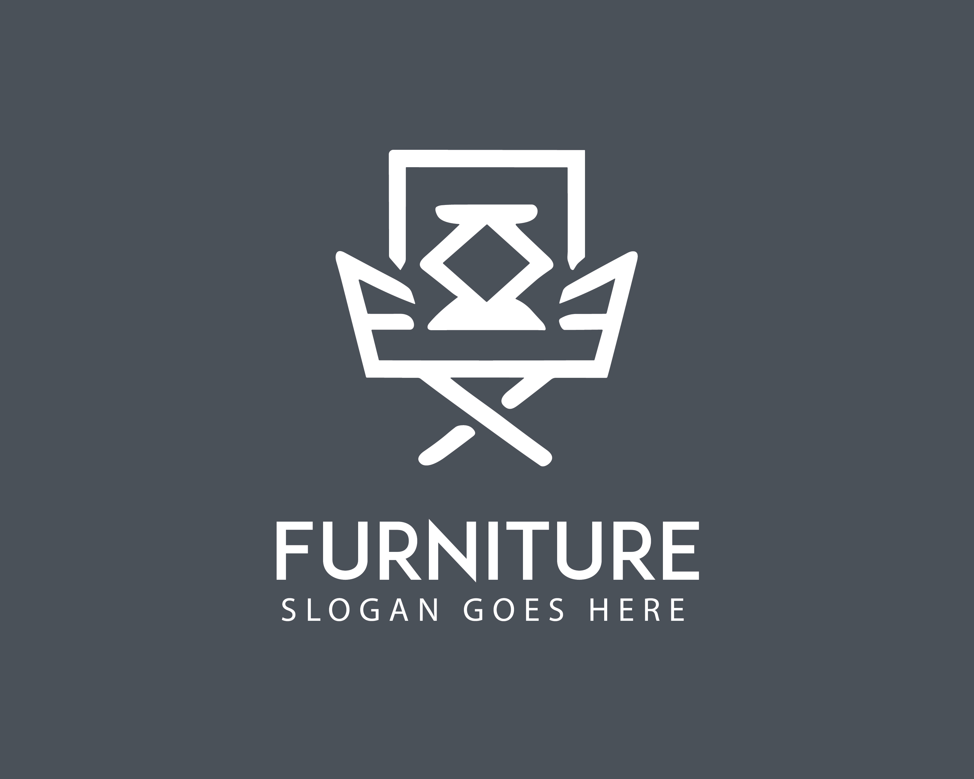 Furniture customizable logo design #34206