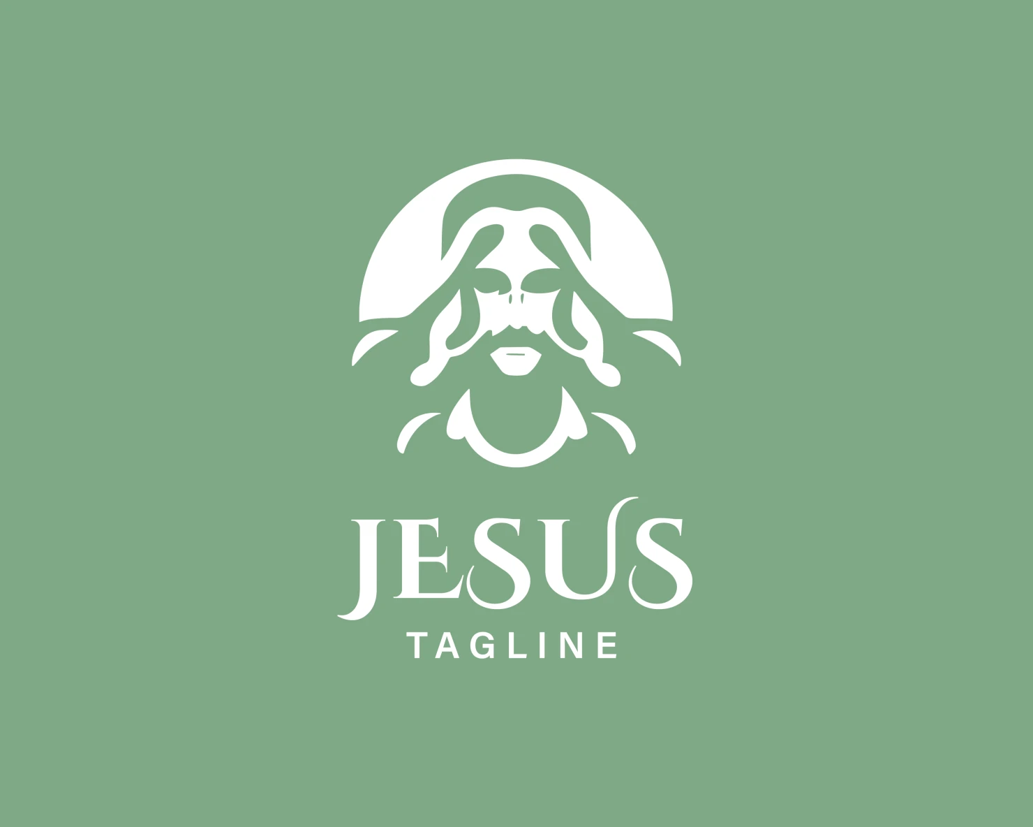 Jesus customizable logo design #33676