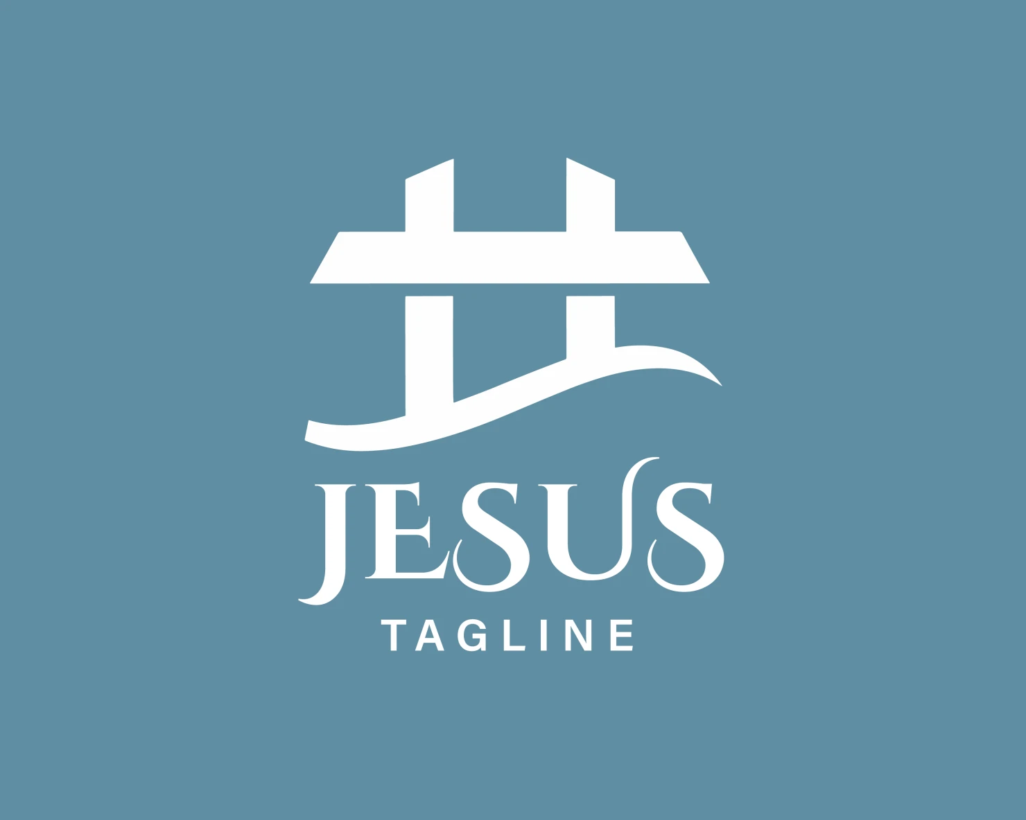 Jesus customizable logo design #33677