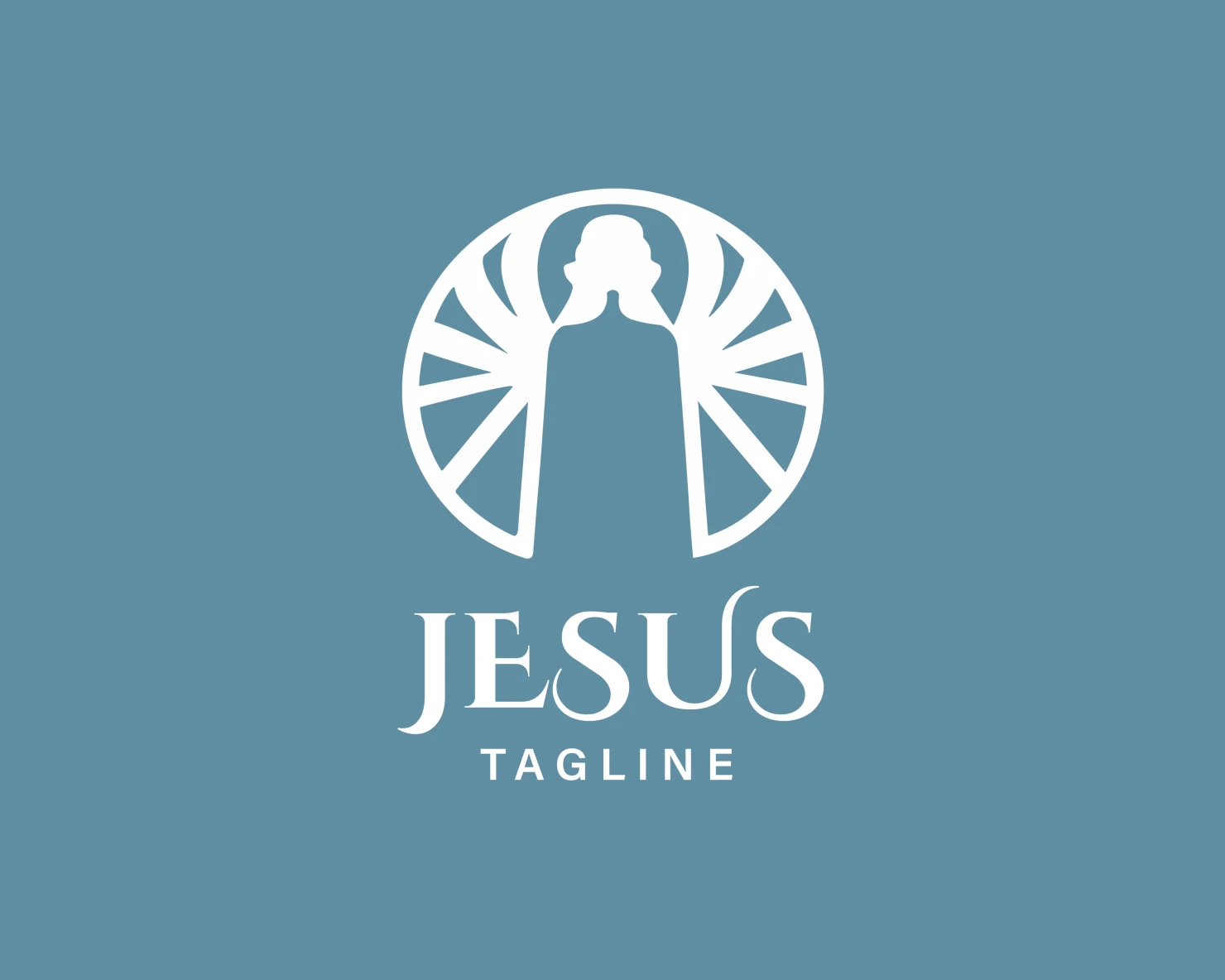 Jesus customizable logo design #33678