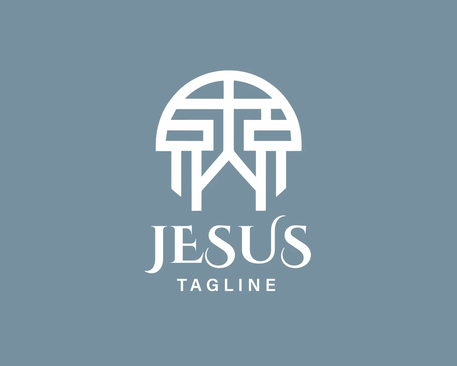 Jesus customizable logo design #33682