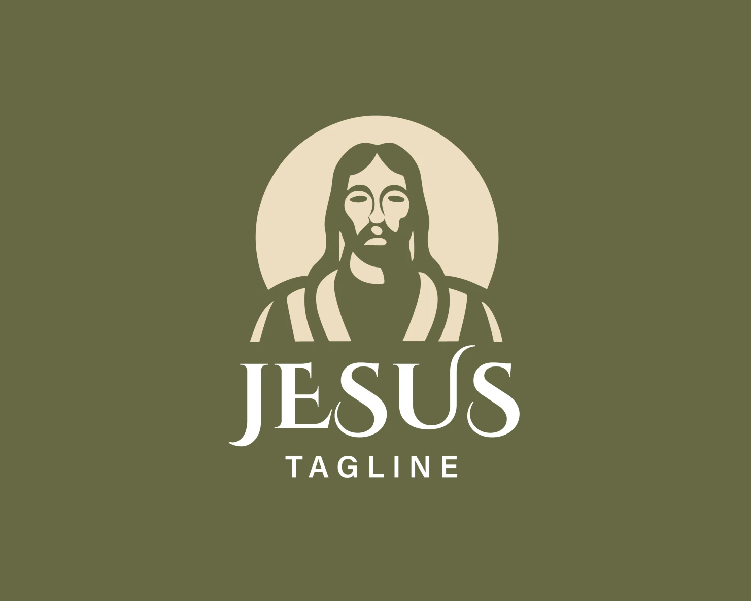 Jesus customizable logo design #33683