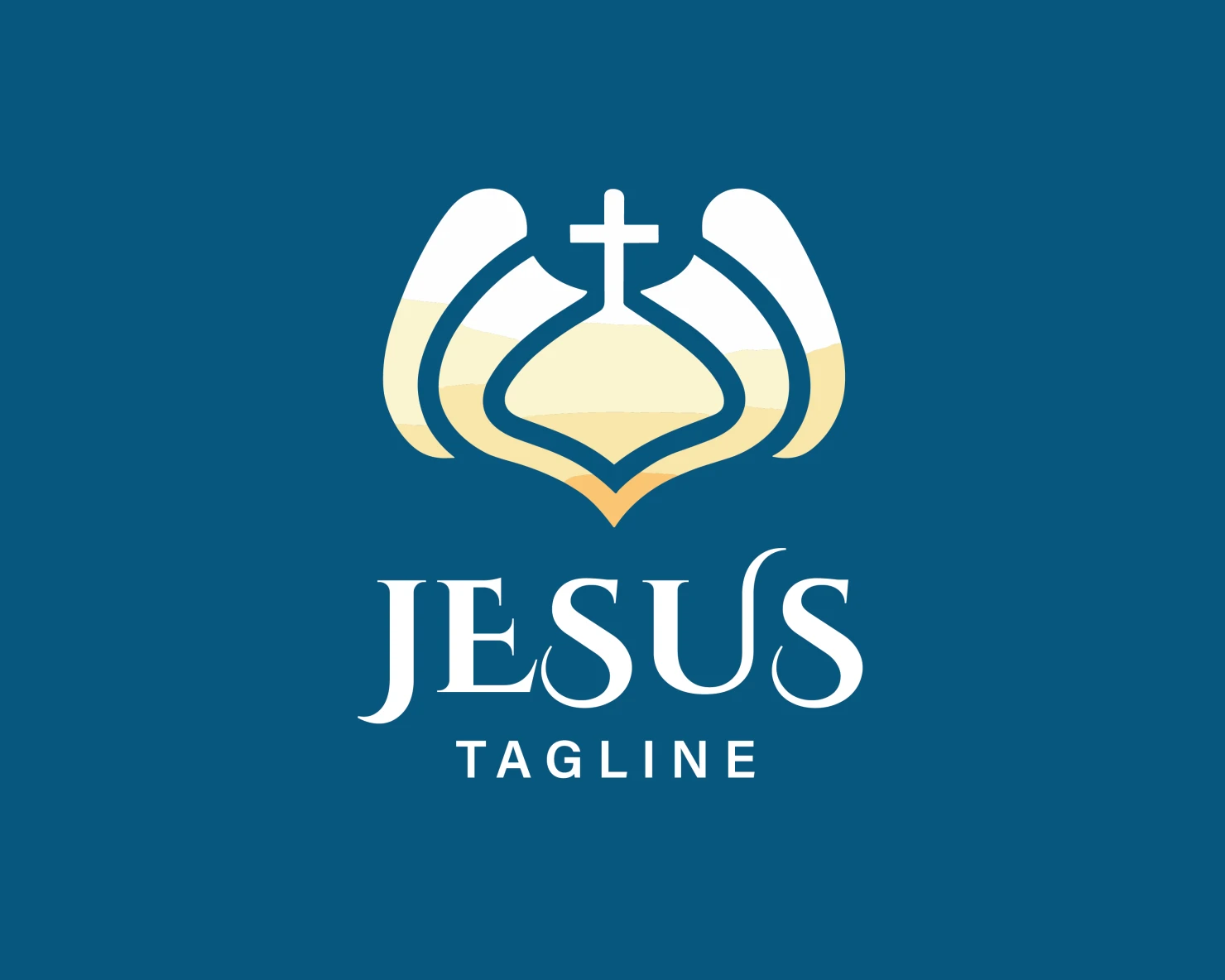 Jesus customizable logo design #33684