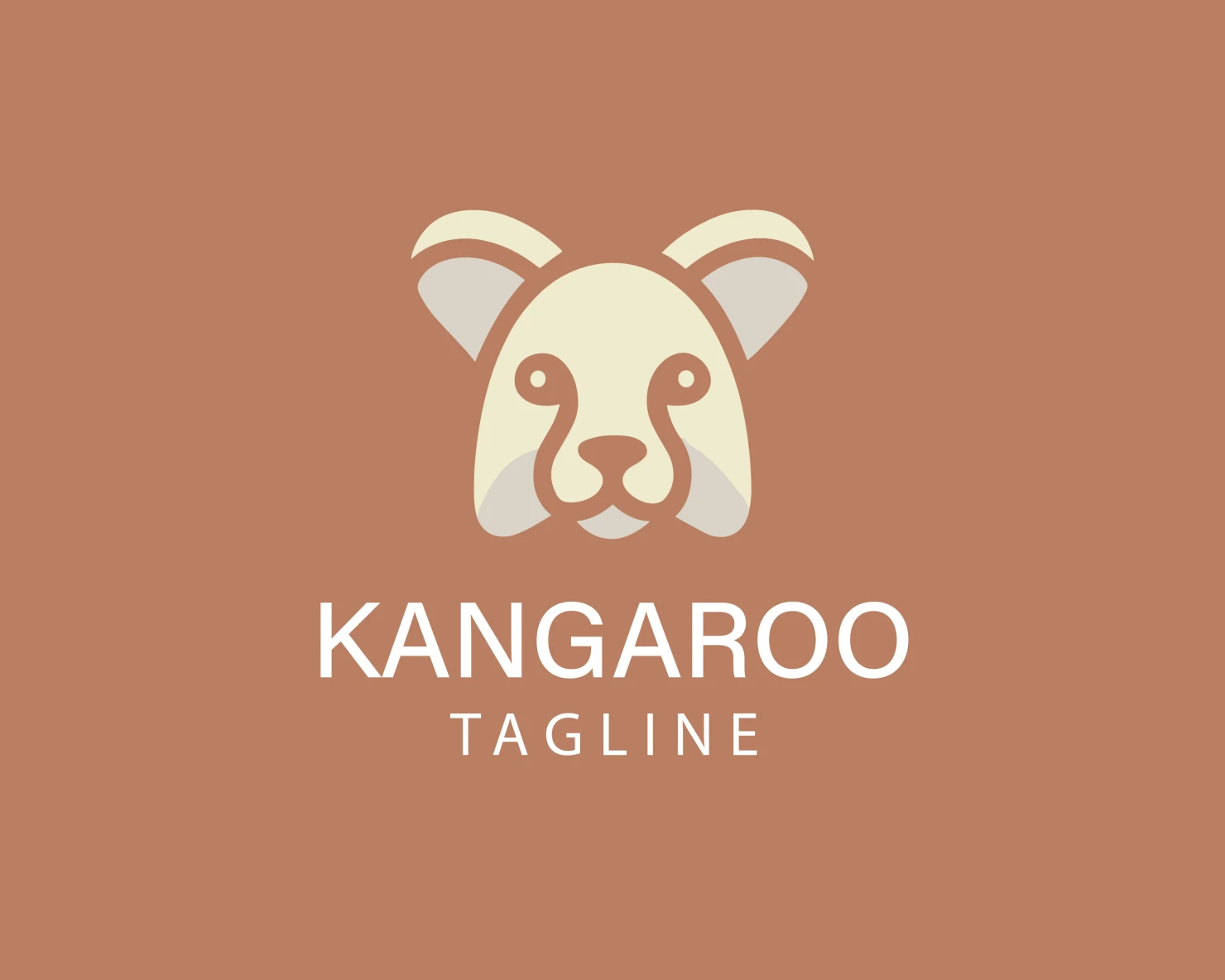 Kangaroo customizable logo design #33690