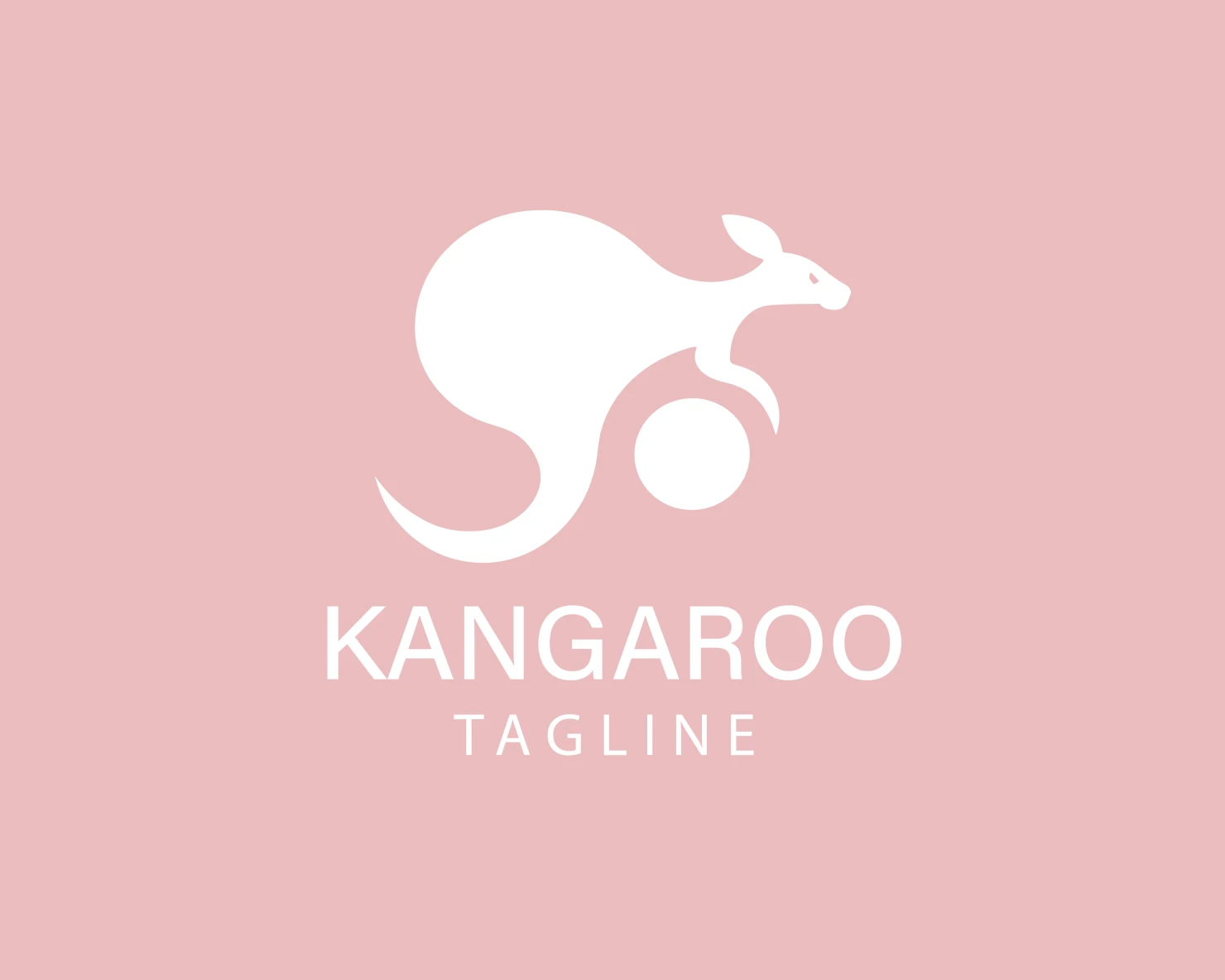 Kangaroo customizable logo design #33691