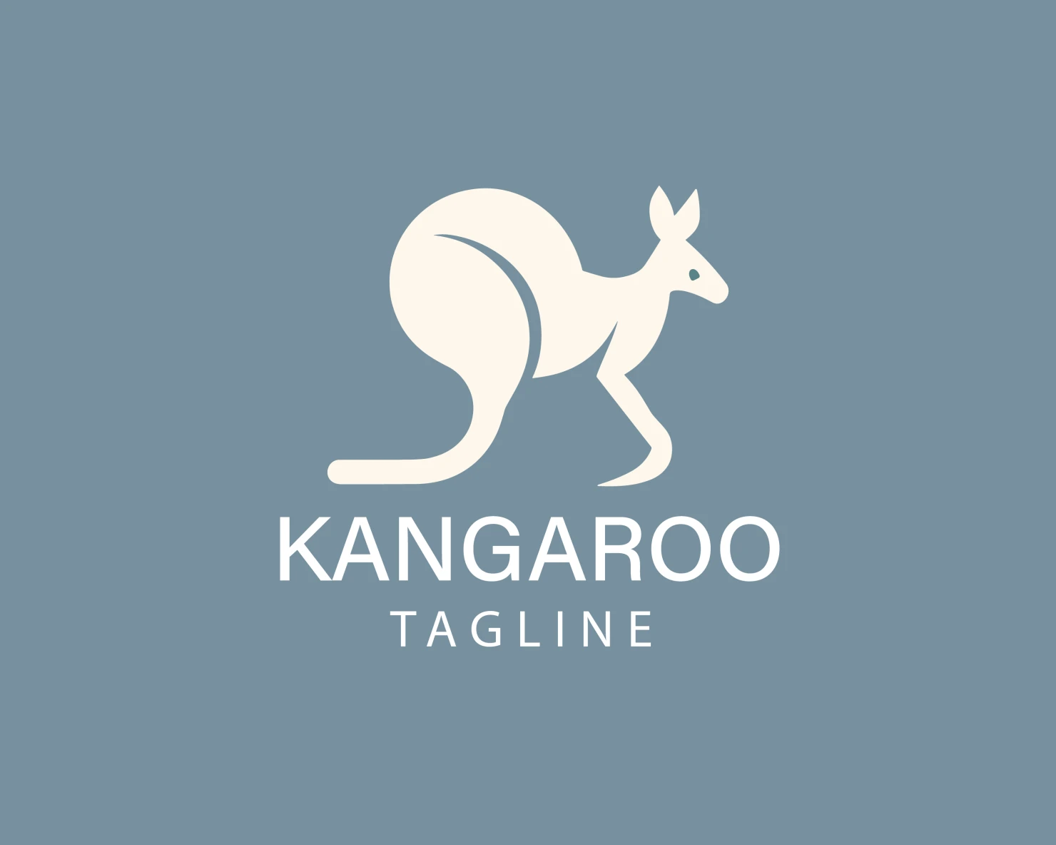 Kangaroo customizable logo design #33693