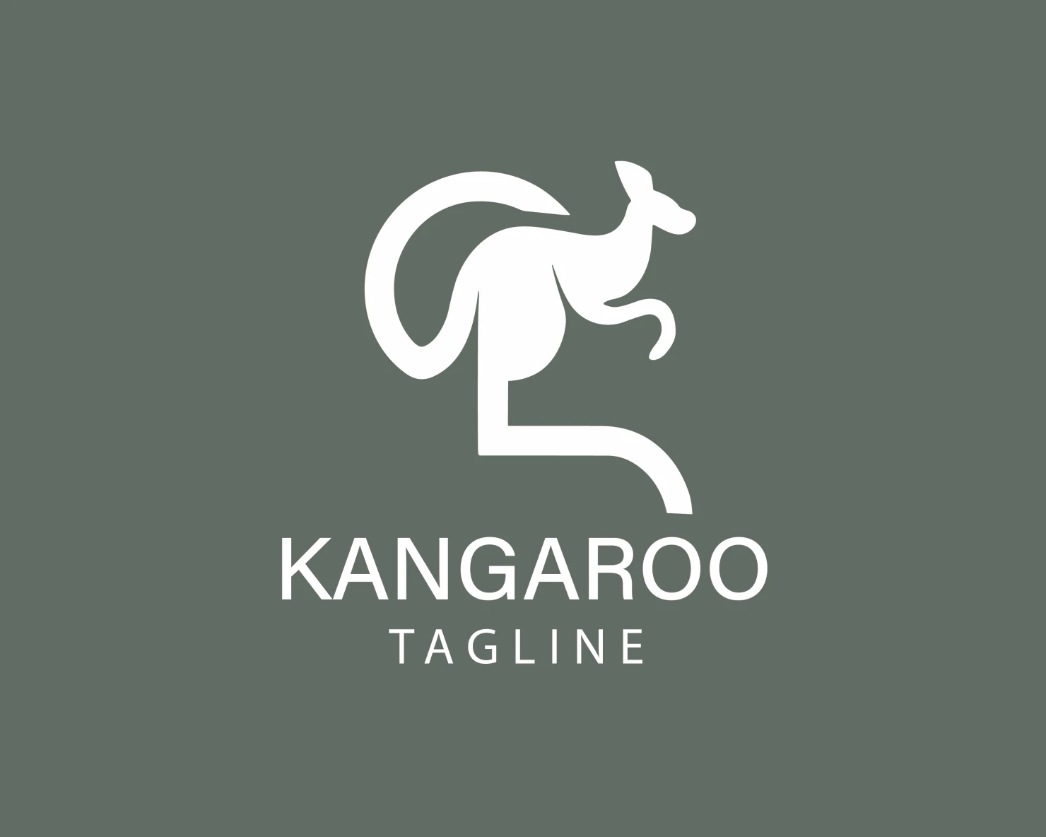 Kangaroo customizable logo design #33695