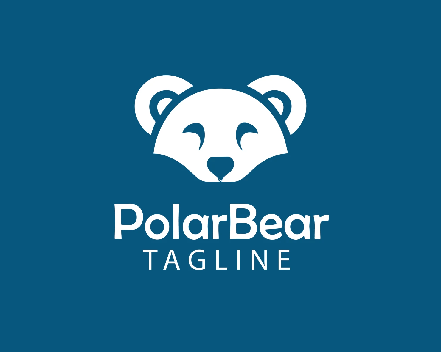 Polar bear customizable logo design #33745