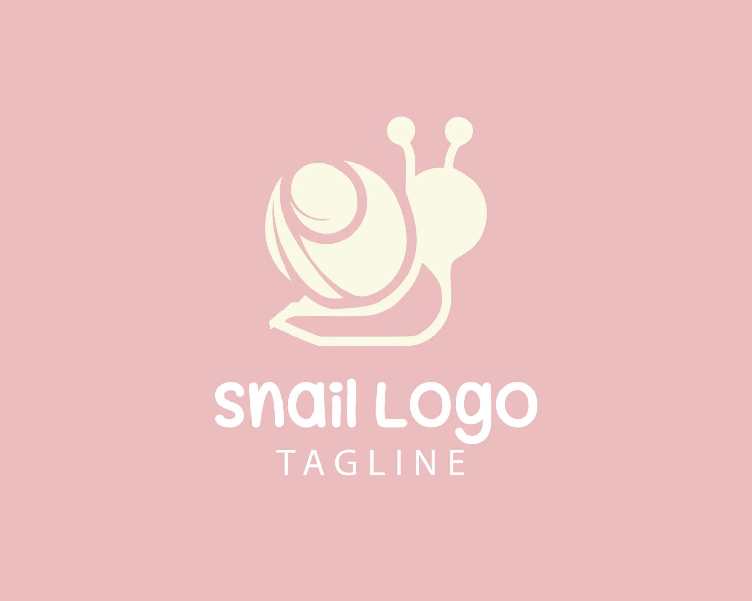 Snail customizable logo design #33772