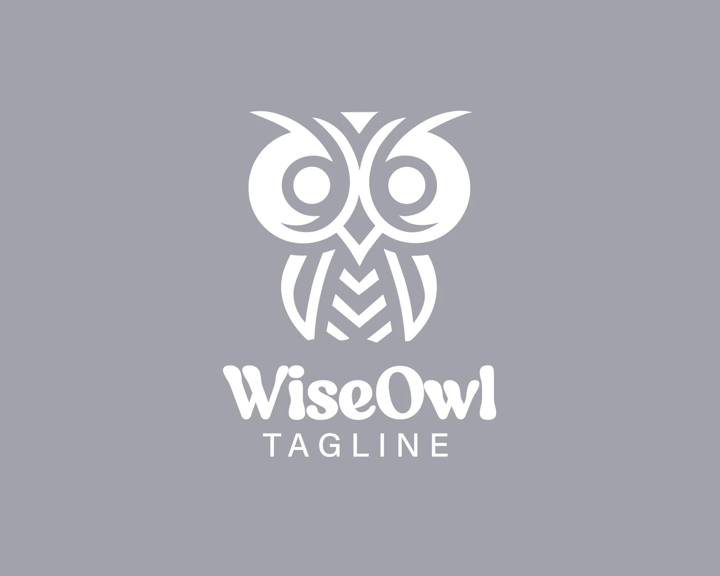 Wise owl customizable logo design #33793