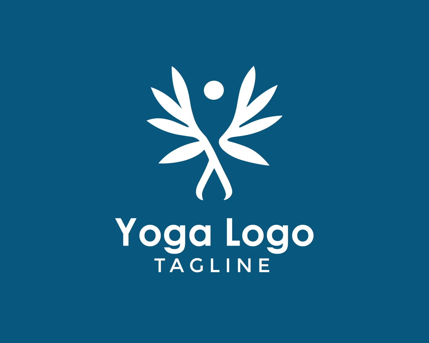 Yoga customizable logo design #33801