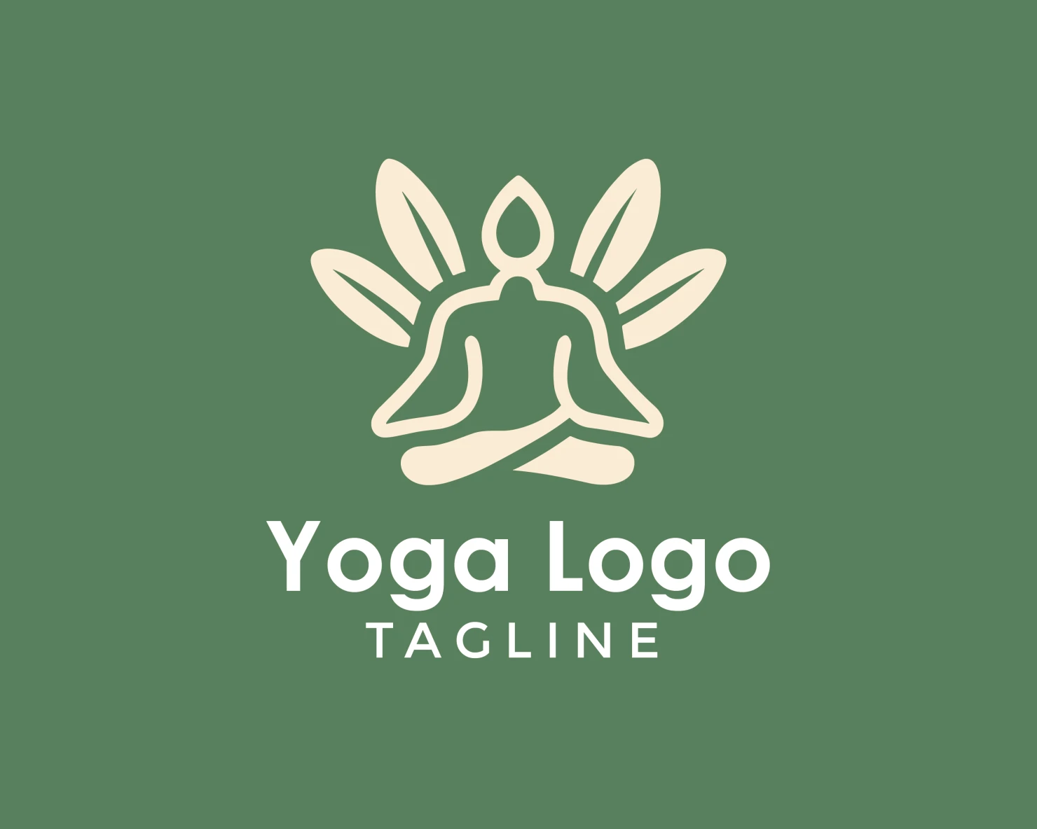 Yoga customizable logo design #33803