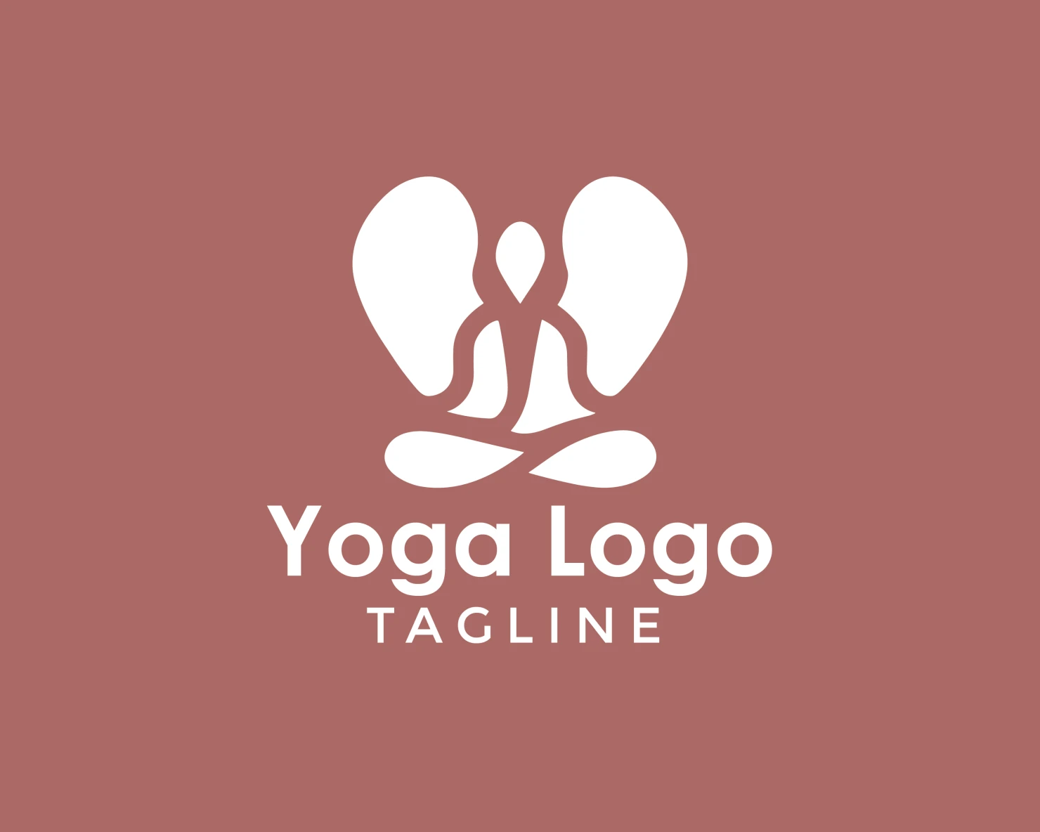 Yoga customizable logo design #33808