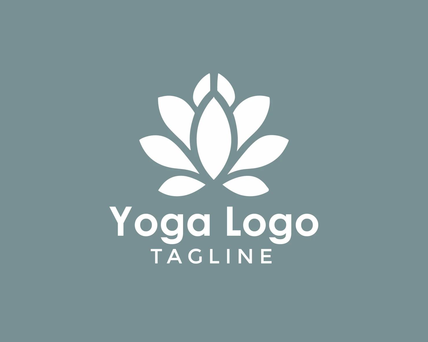 Yoga customizable logo design #33812