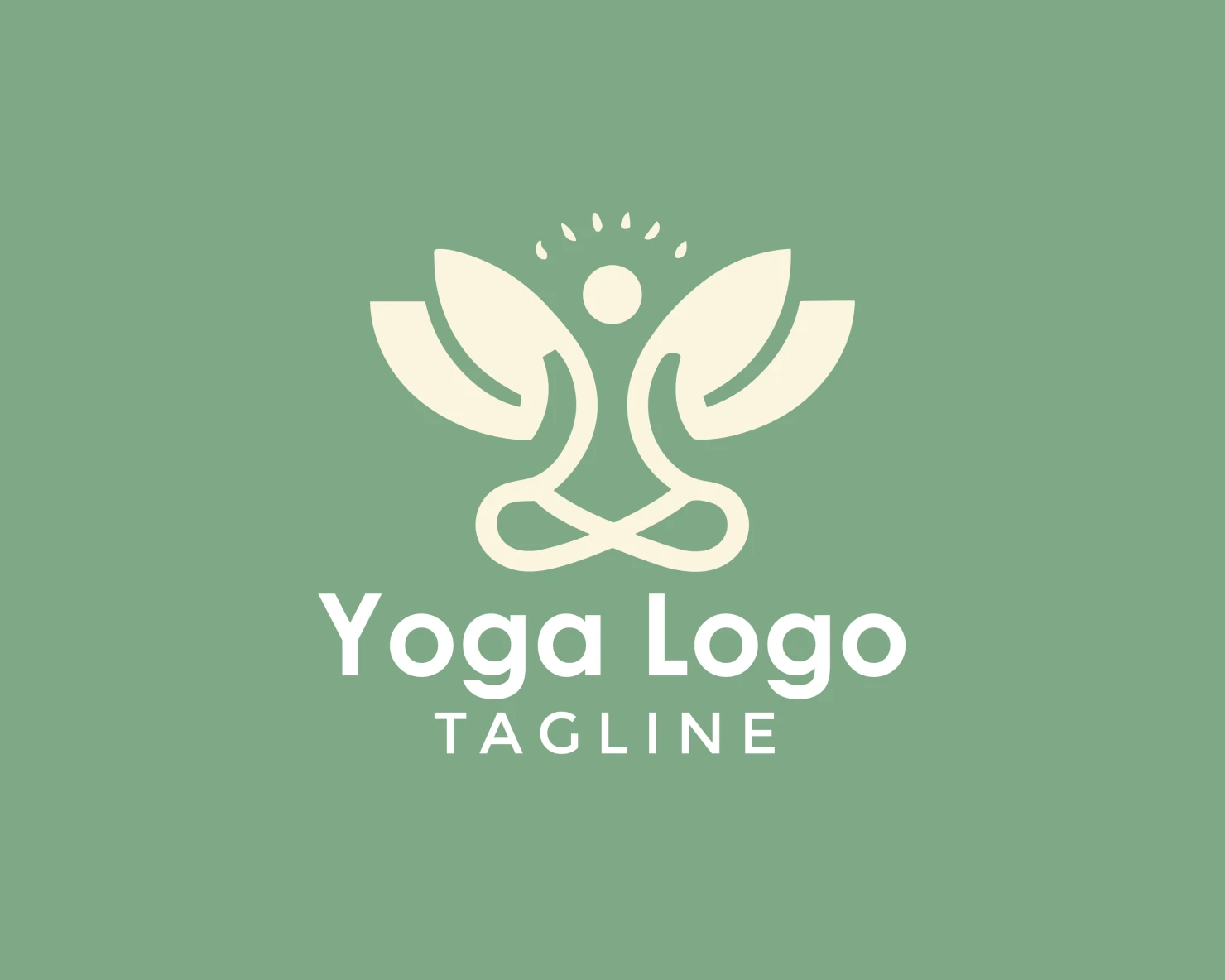 Yoga customizable logo design #33813
