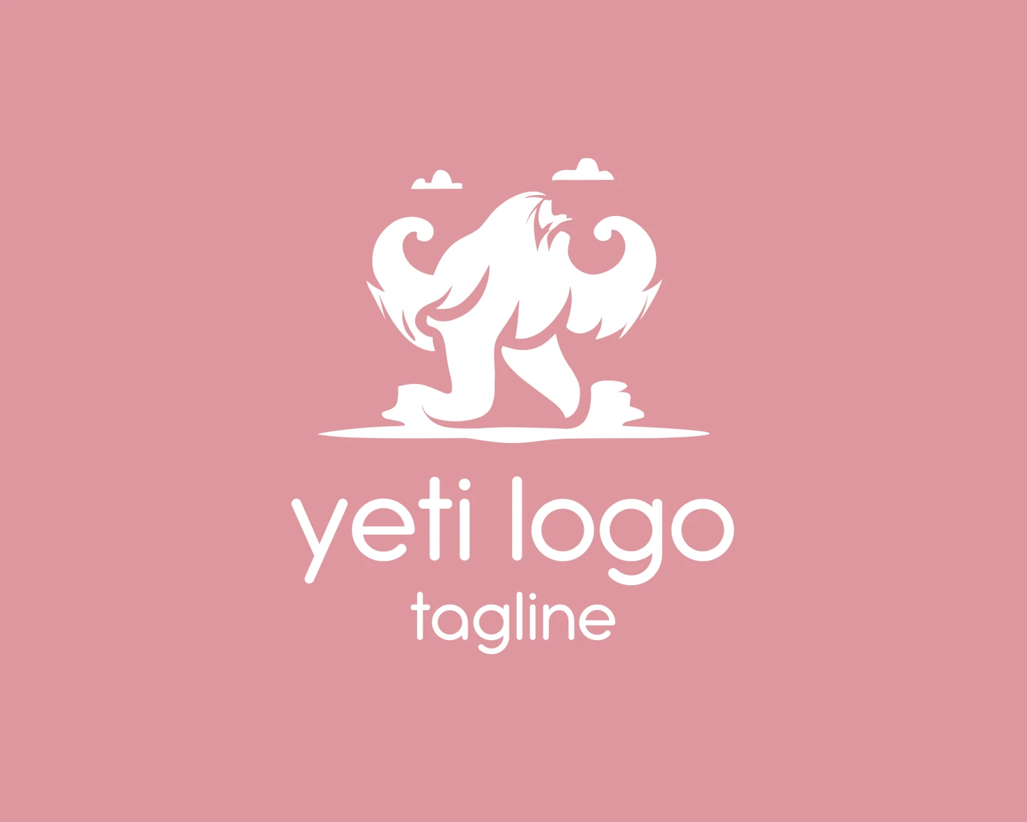 Yeti customizable logo design #33817