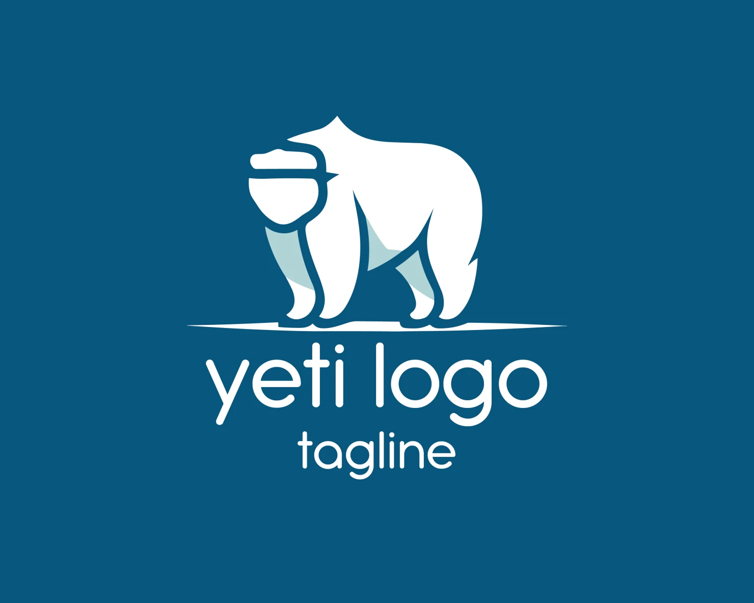 Yeti customizable logo design #33820