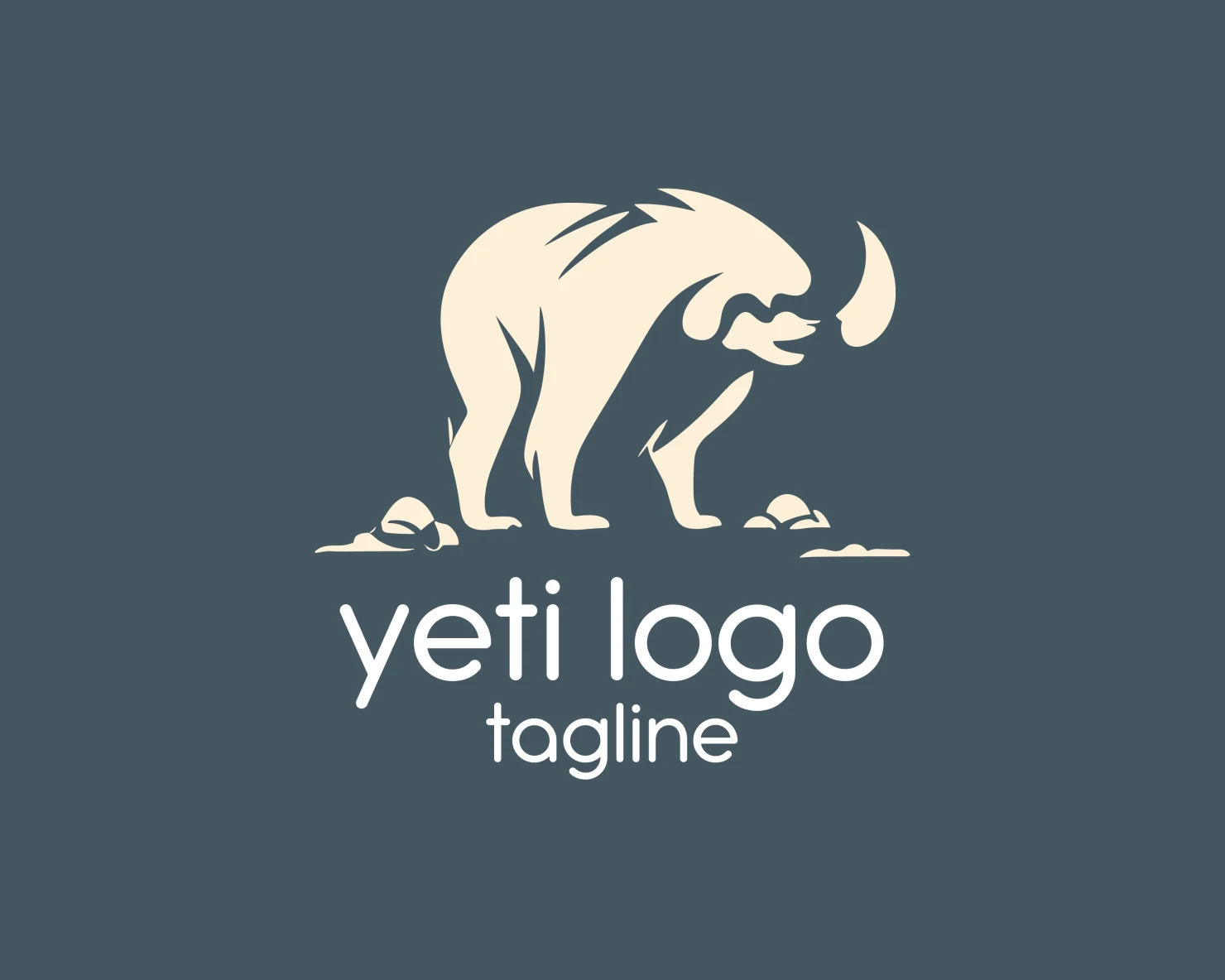 Yeti customizable logo design #33821