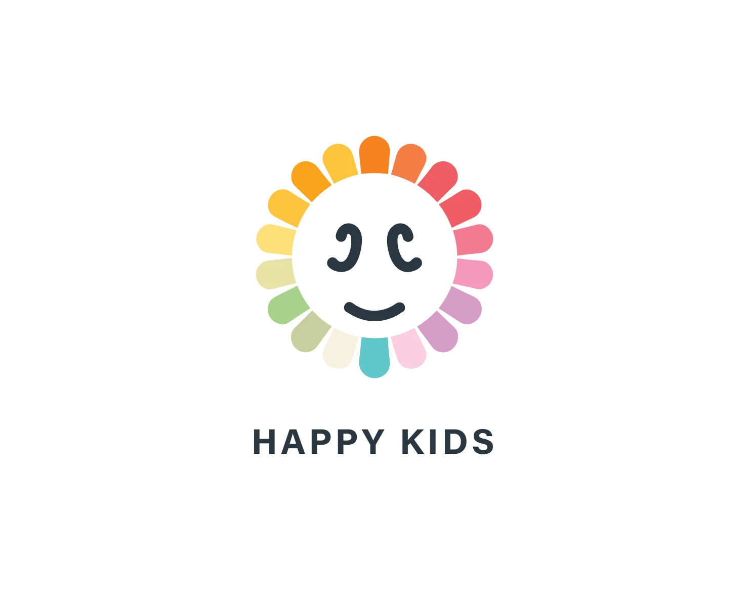 Happy kids customizable logo design #33888