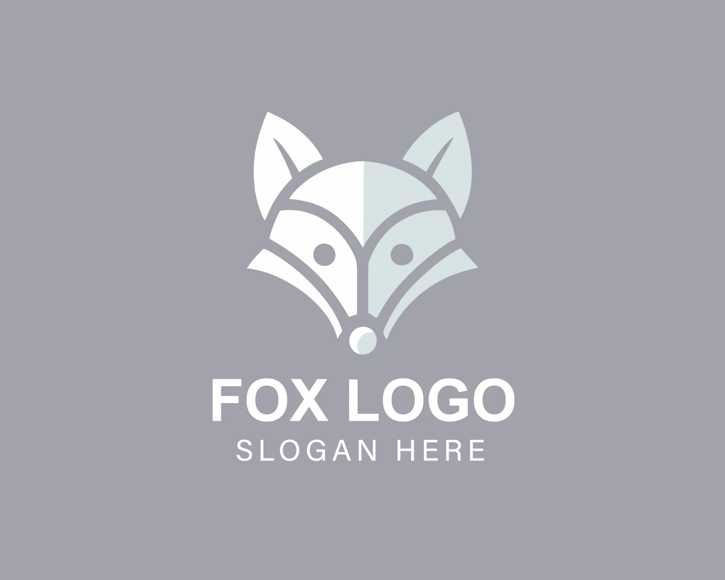 Fox customizable logo design #33925