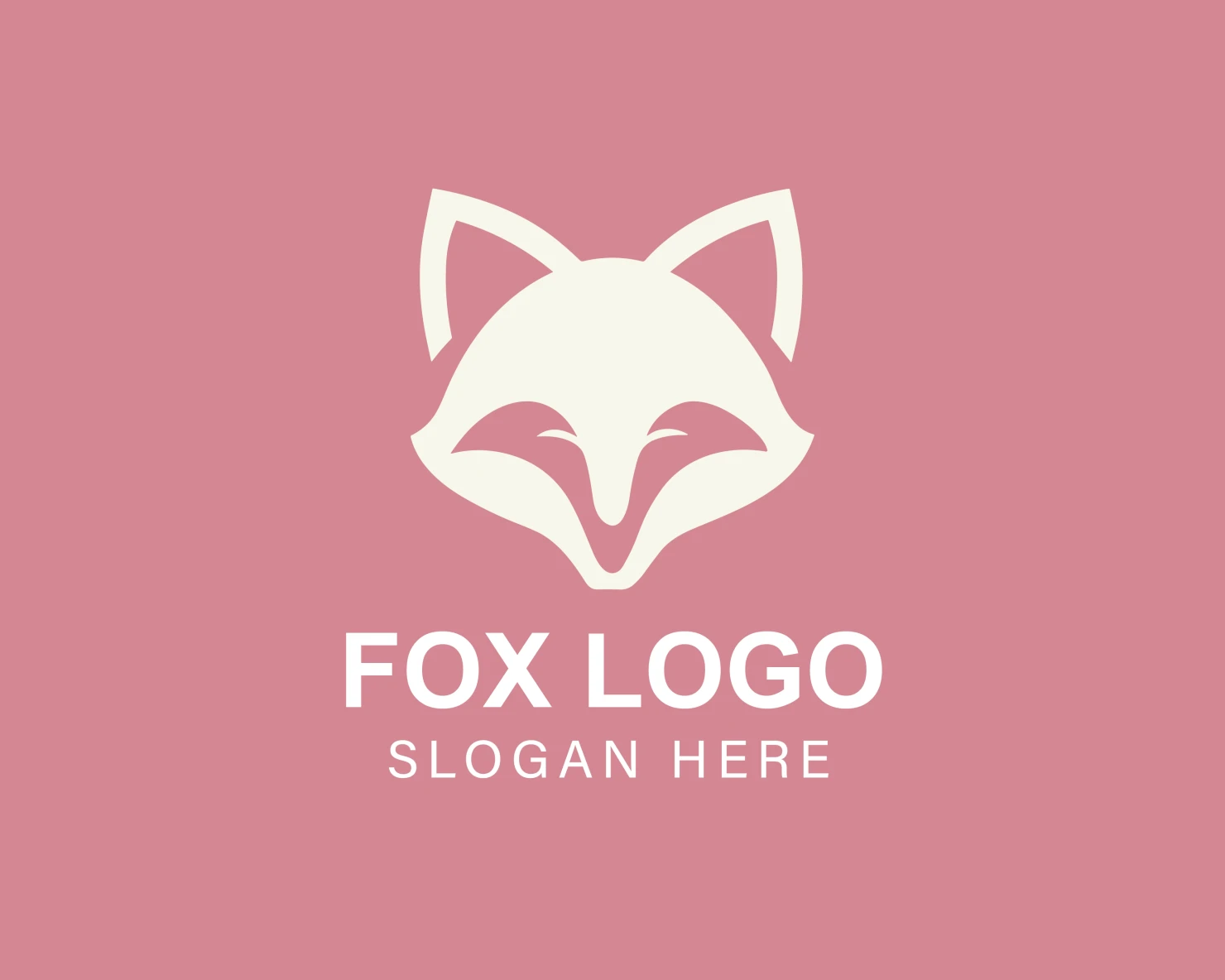 Fox customizable logo design #33929