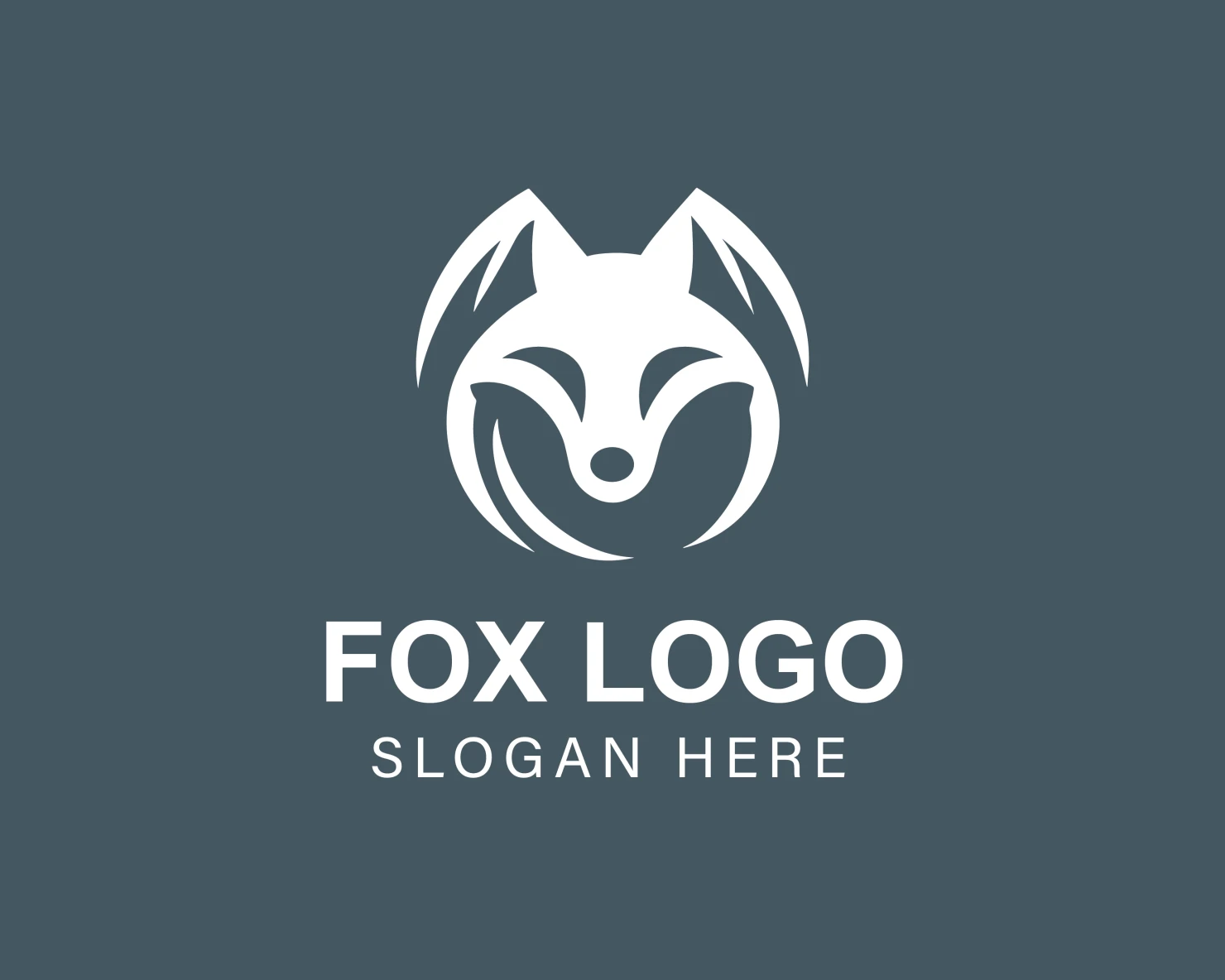 Fox customizable logo design #33931