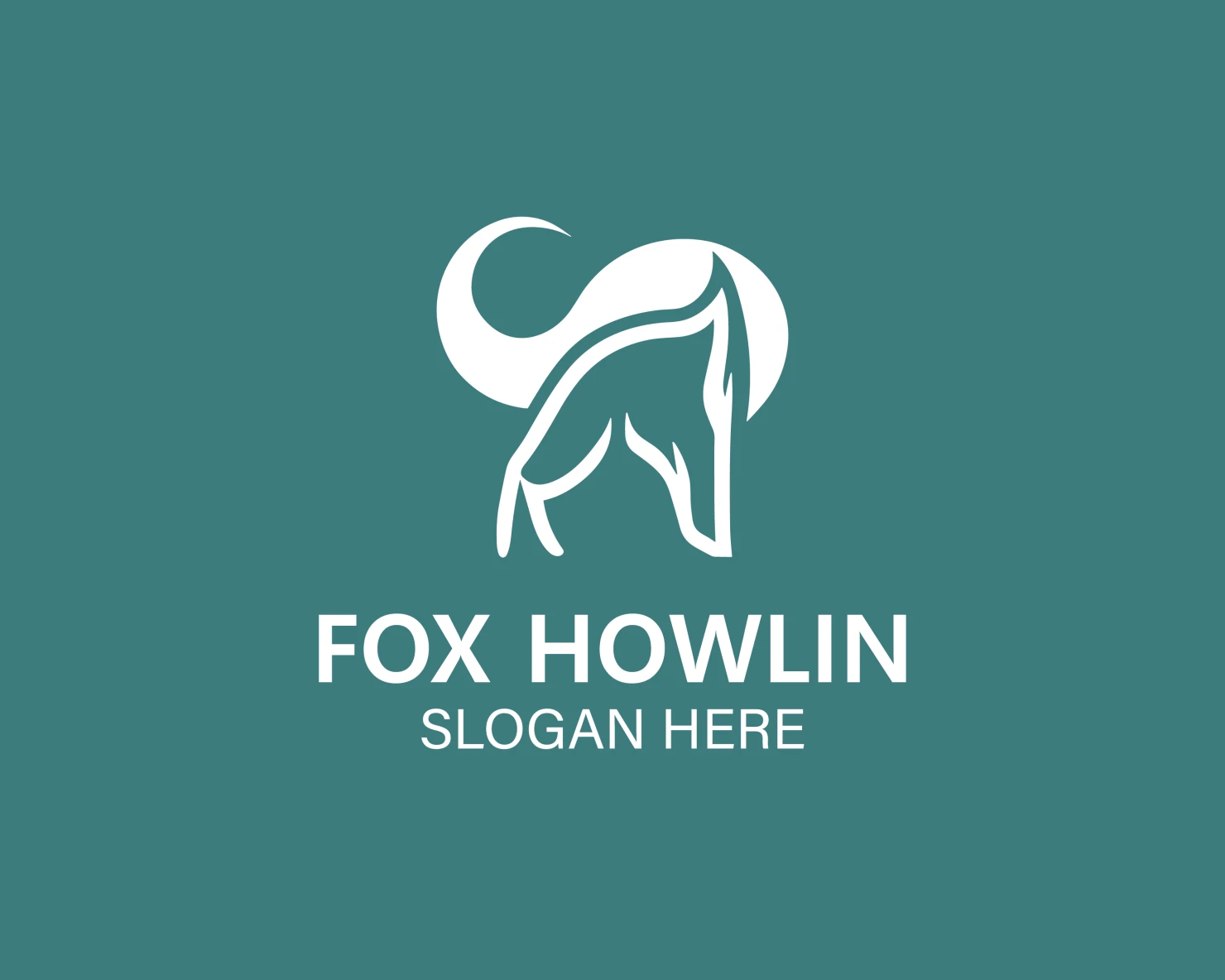 Fox customizable logo design #33935