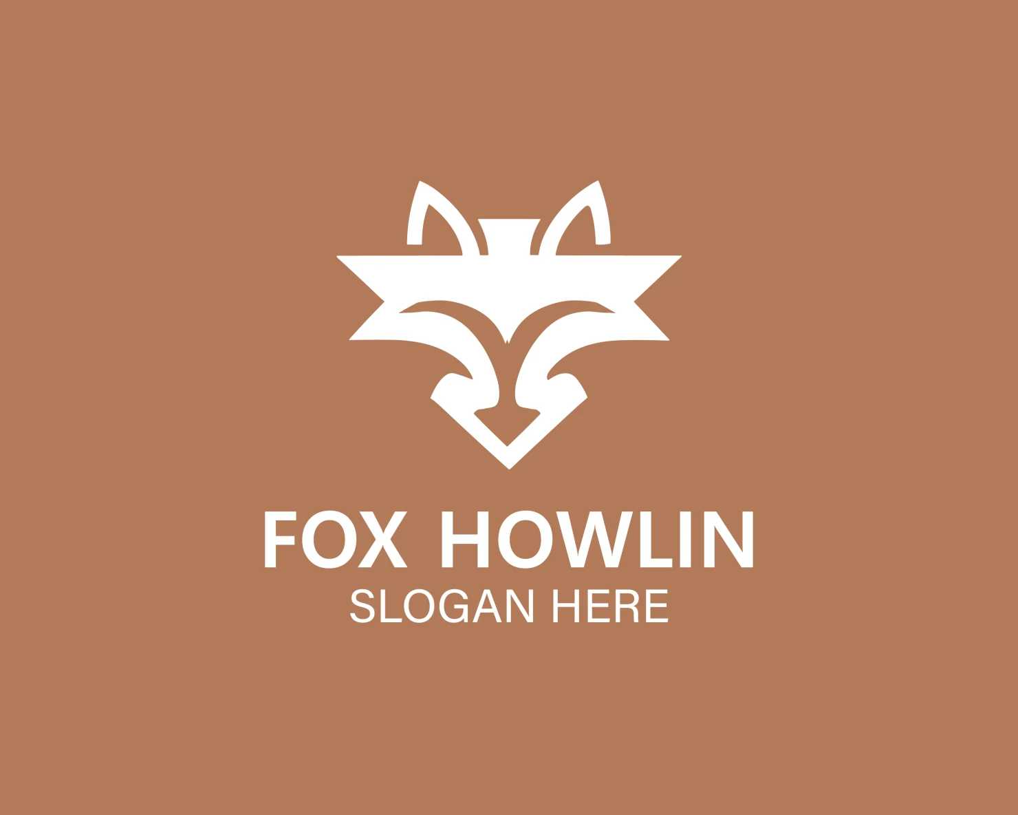 Fox customizable logo design #33937