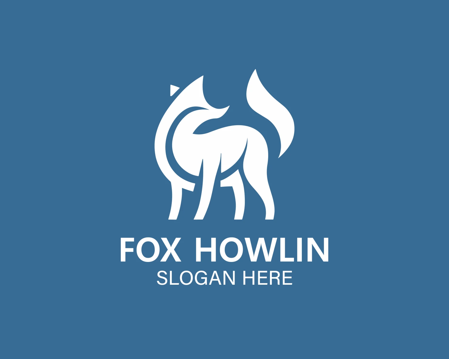 Fox customizable logo design #33940
