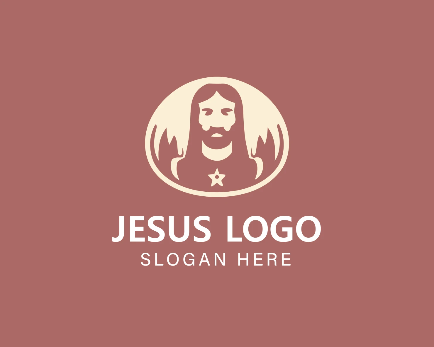 Jesus customizable logo design #33958