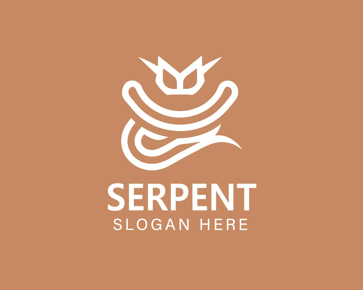 Serpent customizable logo design #33975