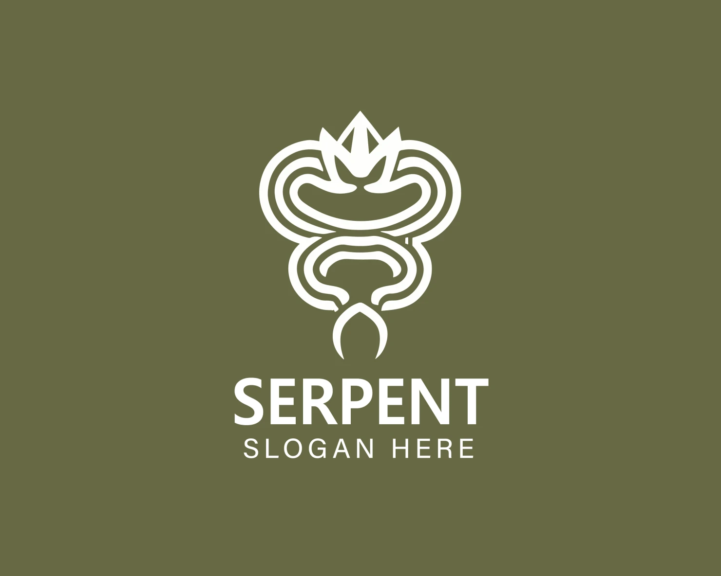 Serpent customizable logo design #33977