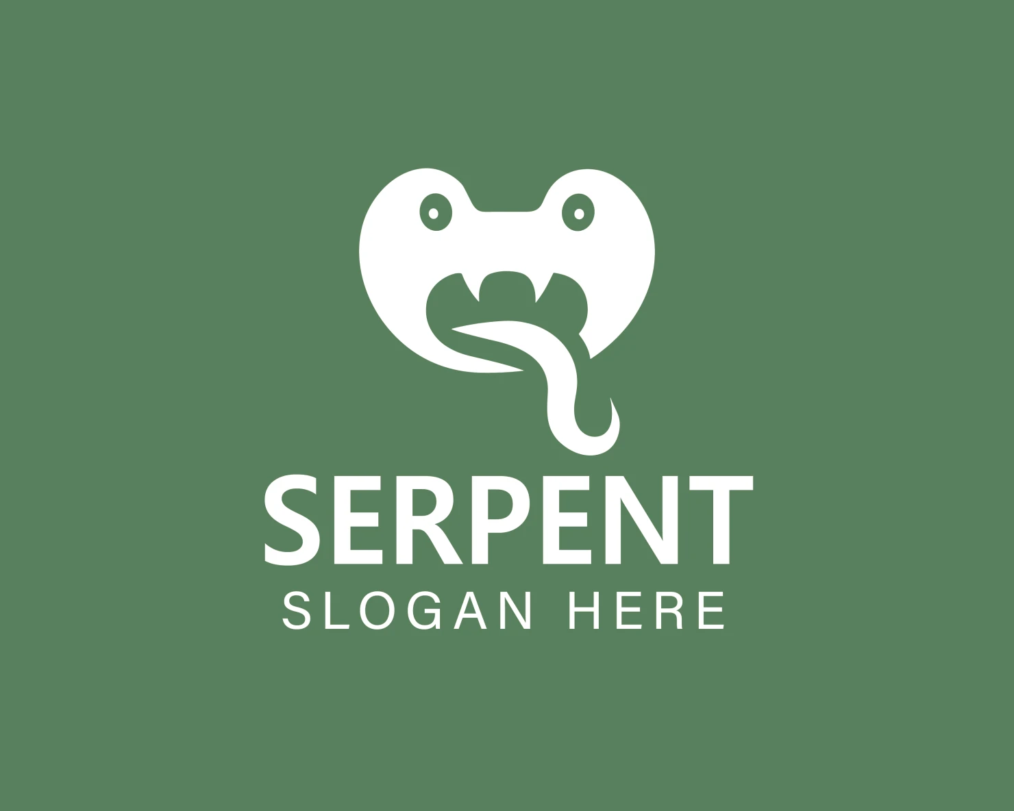 Serpent customizable logo design #33978