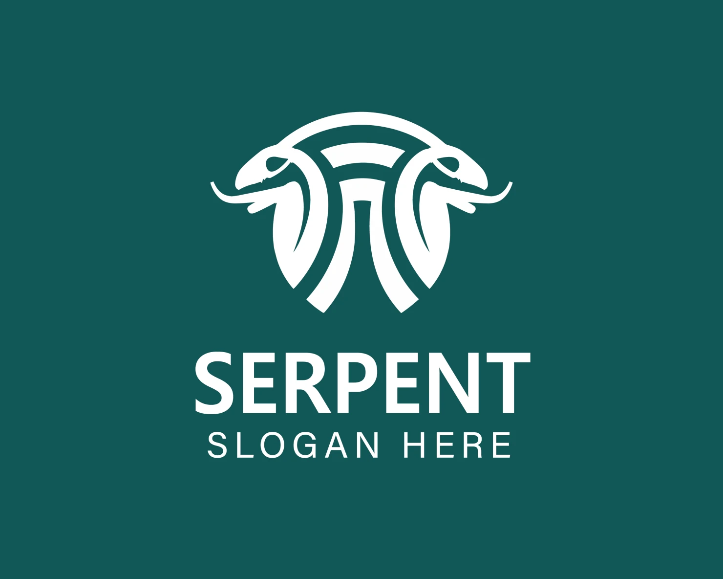 Serpent customizable logo design #33985