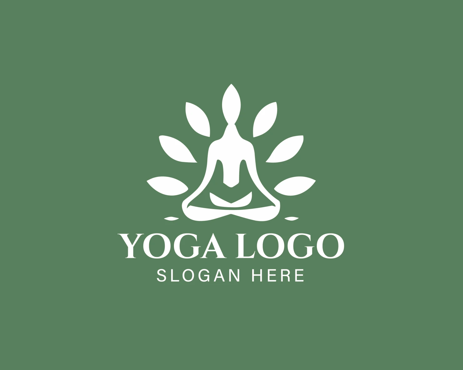 Yoga customizable logo design #33994