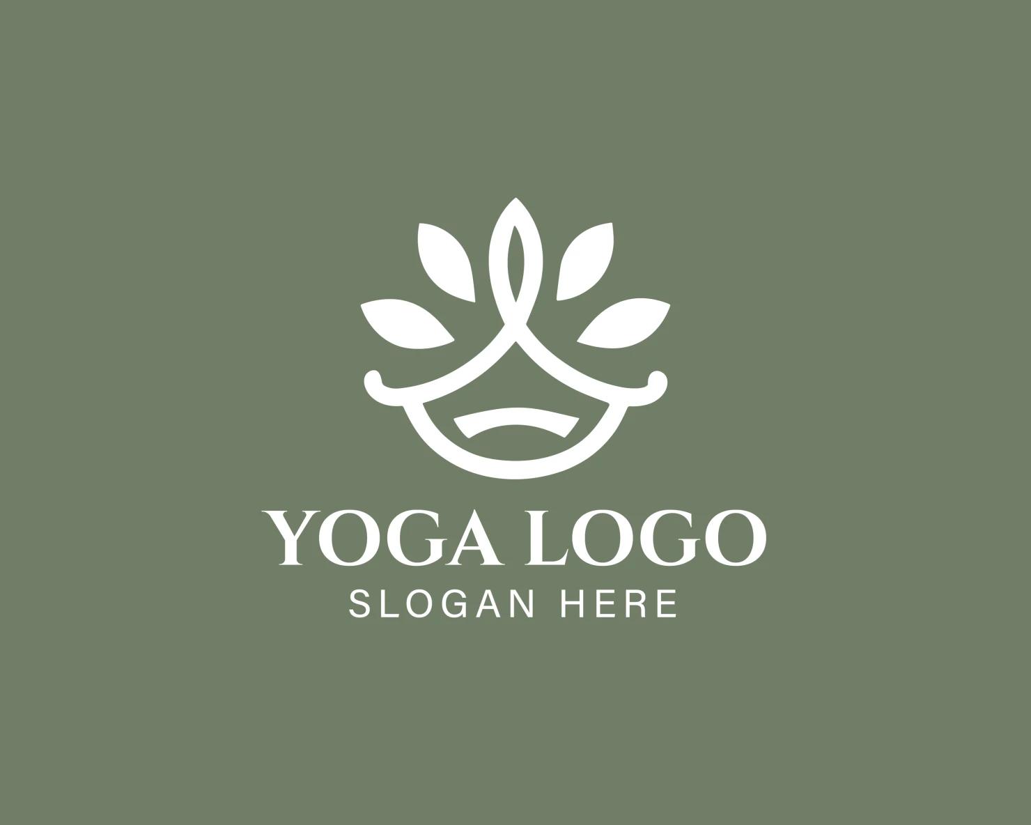 Yoga customizable logo design #33999